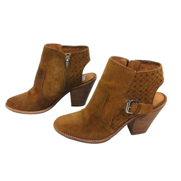 Dolce Vita Calin Suede Booties GUC $160 size 9       FS2094 - Picture 5 of 9